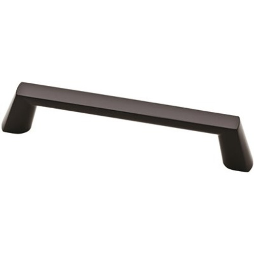 Liberty Soft Modern 5-1/16 in. (128mm) Center-to-Center Matte Black Drawer Pull