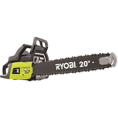 RYOBI 20 in. 50 cc 2-Cycle Gas Chainsaw with Heavy-Duty Case