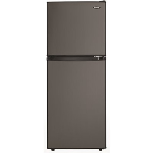 Danby 4.7 cu. ft. 2-Door Mini Fridge in Black Stainless Steel