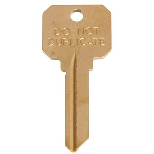 KABA ILCO Schlage Do Not Duplicate Key Blank (50-Pack)