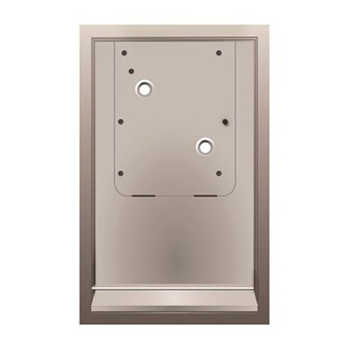 Alpine Industries ADA Compliant Stainless Steel Recess Kit for the Hemlock Electric Hand Dryer