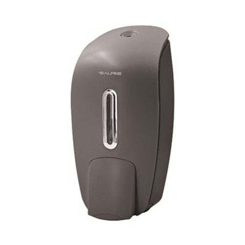 Alpine Industries 27 oz. Gray Surface Mounted Hand Soap Dispenser