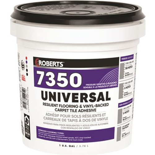 Roberts 7350 1 Gal. Universal Flooring Adhesive