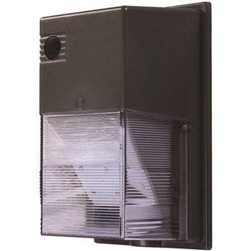 PROBRITE 150-Watt Equivalent Integrated Outdoor LED Wall Pack, 2500 Lumens, Dusk to Dawn Outdoor Light