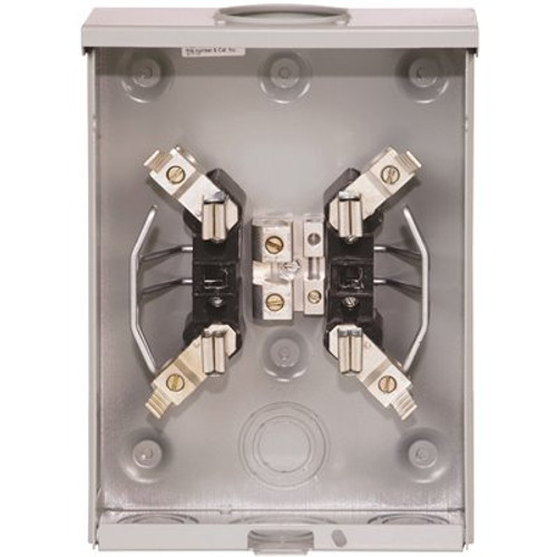 Eaton 125 Amp Overhead Ring-Less Horn Bypass Single Meter Socket