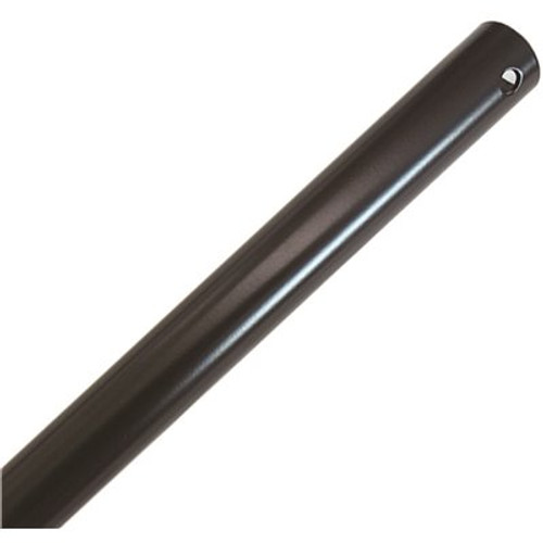 36 in. Matte Black Ceiling Fan Extension Downrod for 13 ft. Ceilings