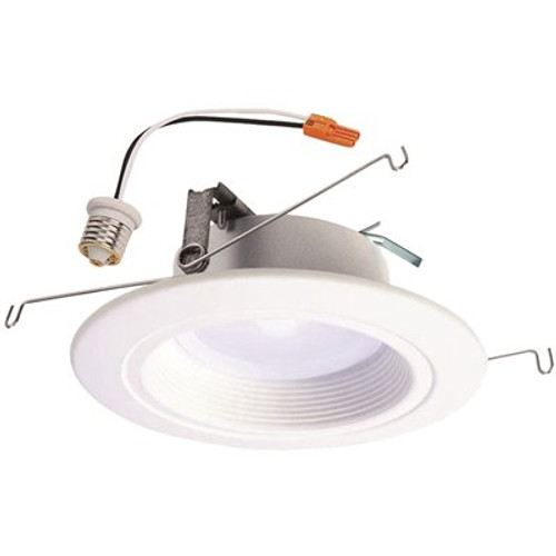 Halo RL 5 in. and 6 in. White Integrated LED Recessed Ceiling Light Trim at Selectable CCT, Extra Brightness (940 Lumens)