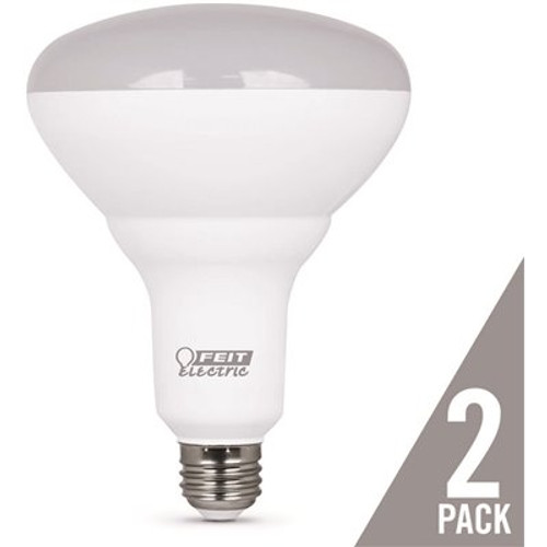 Feit Electric 65-Watt Equivalent BR40 E26 LED Flood Light Bulb Daylight (5000K) (2-Pack) Feit Electric 65-Watt Equivalent BR40 E26 LED Flood Light Bulb Daylight (5000K) (2-Pack)