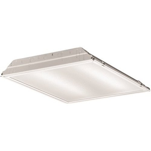 Contractor Select 24 in. x 24 in. 64-Watt Equivalent Integrated LED White Commercial Grade Recessed Troffer Light