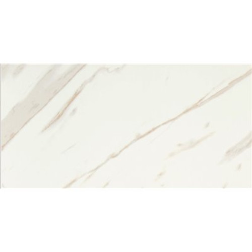 MSI Pietra Calacatta 12 in. x 24 in. Matte Porcelain Marble Look Floor and Wall Tile (16 sq. ft./Case)