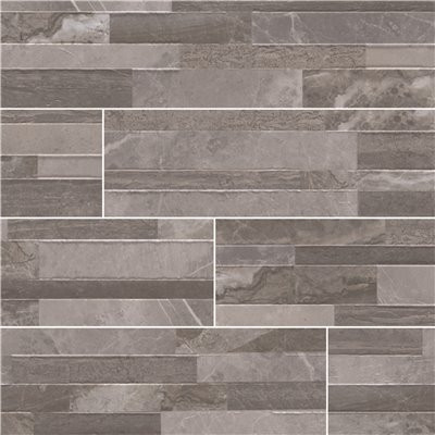 MSI Palisade Grey Ledger Panel 6 in. x 24 in. Matte Porcelain Marble Look Floor and Wall Tile (11 sq. ft./Case)