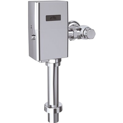 TOTO EcoPower Touchless Urinal 1.0 GPF Toilet Flushometer Valve and 12 in. Vacuum Breaker Set in Polished Chrome