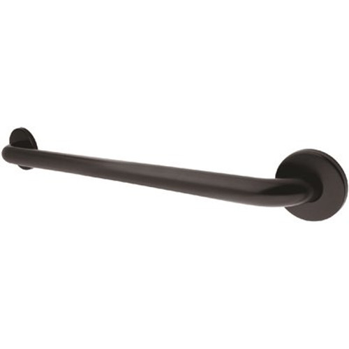 Kingston Brass Americana 24 in. x 1-1/4 in. Grab Bar in Black