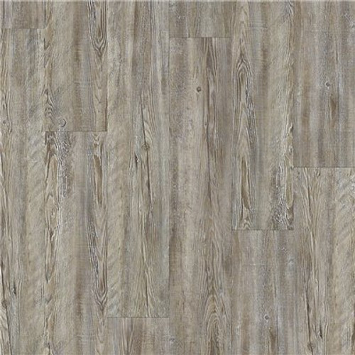 Shaw Smith Flowers Weathered Barnboard 7 in. x 48 in. Vinyl Plank (27.74 sq. ft. / case)