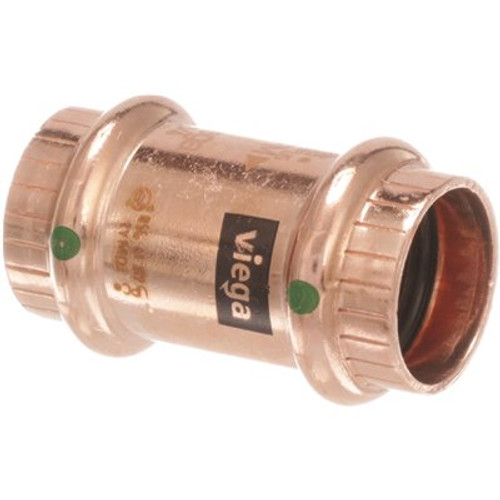 Viega ProPress 1 in. x 1 in. Copper Coupling No Stop