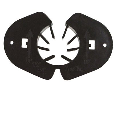 Apollo 1/2 - 1 in. Universal Plastic Insulated Stud Suspension Clamp (10-Pack)