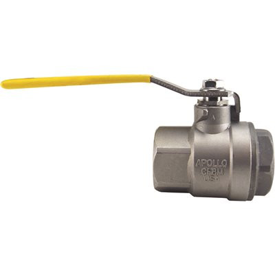Apollo 1-1/2 in. Stainless Steel FNPT x FNPT Full-Port Ball Valve