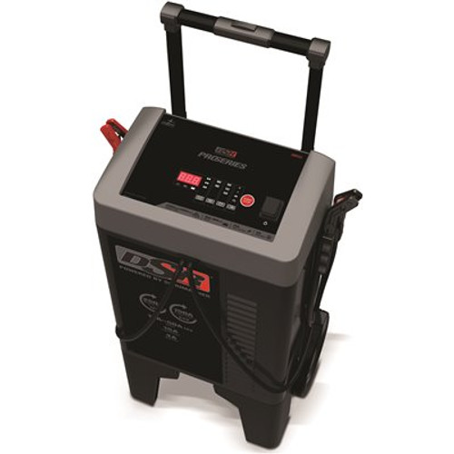 Schumacher Electric DSR ProSeries 250-Amp 12-Volt/24-Volt Wheeled Battery Charger and Engine Starter with Boost Modes