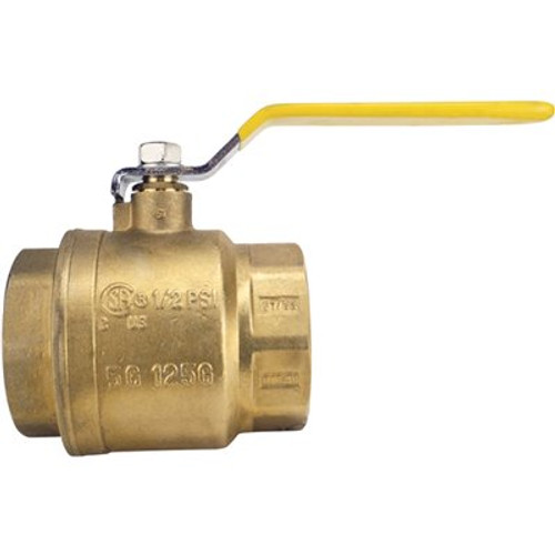 Apollo 3 in. Brass FNPT x FNPT Full-Port Ball Valve