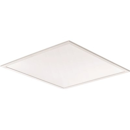 Lithonia Lighting Contractor Select CPX 2 ft. x 2 ft. White Integrated LED 3555 Lumens Flat Panel Light, 3500K