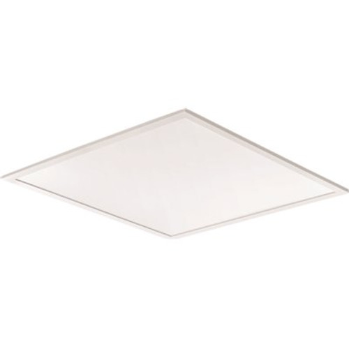Lithonia Lighting Contractor Select CPX 2 ft. x 2 ft. White Integrated LED 3659 Lumens Flat Panel Light, 4000K
