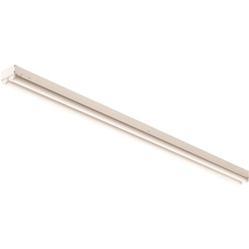 Lithonia Lighting Contractor Select CDS 8 ft. 128-Watt Equivalent Integrated LED White 9010 Lumens Strip Light Fixture, 4000K
