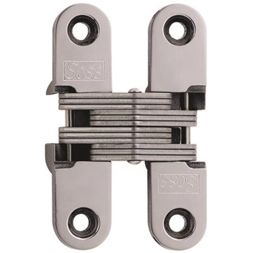 SOSS 5/8 in. x 2-3/4 in. 316 Stainless Steel Invisible Hinge