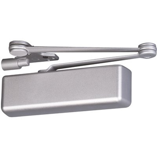 Yale Cast Iron Satin Chrome Hold Open Door Closer