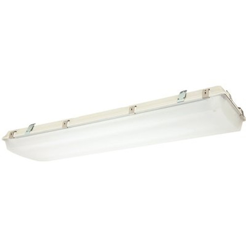 Hubbell Lighting Vaportite 4.3 ft. 192-Watt Equivalent Integrated LED White High Bay Light with Frosted Acrylic Lens