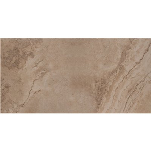 MSI Napa Beige 12 in. x 24 in. Matte Ceramic Stone Look Floor and Wall Tile (16 sq. ft./Case)