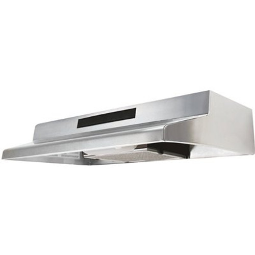 Air King ENERGY STAR Certified 30 in. Under Cabinet Convertible Range Hood with Light in Stainless Steel