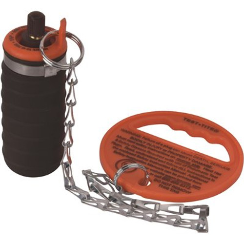 Test-Tite Test-Tite 83585 Natural Rubber Pressure-Relief Pneumatic Test Plug, For 1-1/2-Inch NPS, 12-Count Bulk Pack Test-Tite Test-Tite 83585 Natural Rubber Pressure-Relief Pneumatic Test Plug, For 1-1/2-Inch NPS, 12-Count Bulk Pack