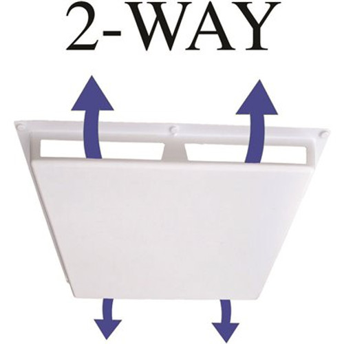 Elima-Draft Commercial 2-Way Air Deflector Cover for 24 in. x 24 in. Diffuser