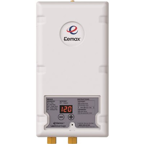 Eemax LavAdvantage 7.5 kW, 240 Volt Commercial Electric Tankless Water Heater, Thermostatic Eemax LavAdvantage 7.5 kW, 240 Volt Commercial Electric Tankless Water Heater, Thermostatic