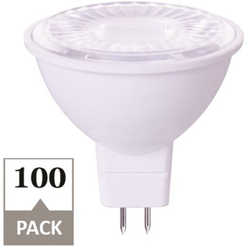 Simply Conserve 50-Watt Equivalent MR16 Dimmable GU5.3 ENERGY STAR LED-Light Bulb 2700 (K) Warm White (100-Pack)