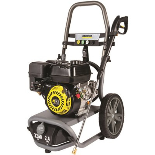 Karcher 3200 PSI 2.4 GPM G 3200 X Axial Pump Gas Power Pressure Washer with 4 Nozzle Attachments