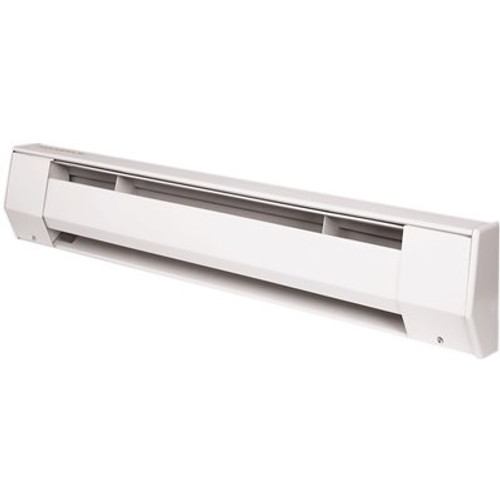 KING K 3 ft. 120-Volt 750-Watt Baseboard Heater in White