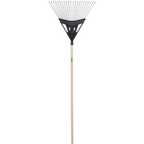 Anvil 48 in. Hardwood Handle Super Flex Poly Steel Rake