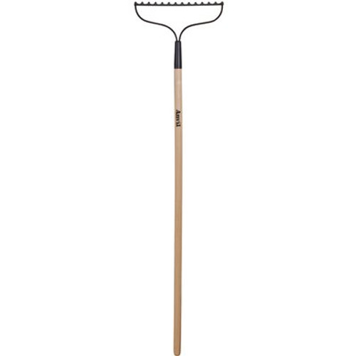 Anvil 51 in. Wood Handle Steel 14-Tine Bow Rake