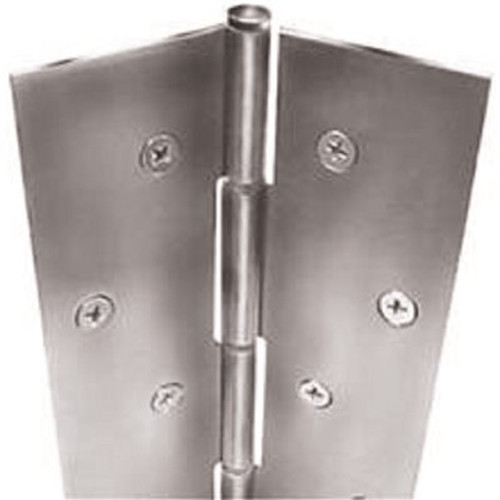 MARKAR 83.125 in. Stainless Steel Pin and Barrel Continious Hinge