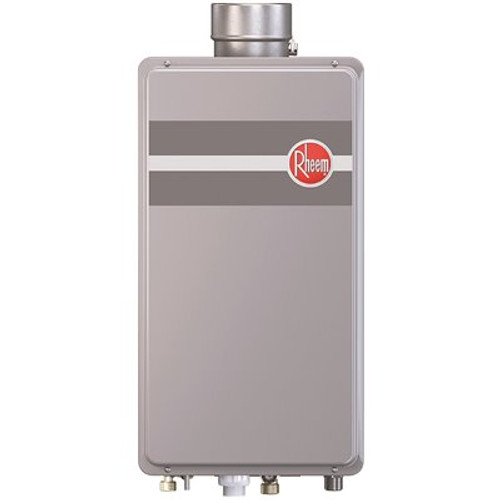 Rheem RTG 8.4 GPM Residential Natural Gas Mid Efficiency Indoor Gas Tankless Water Heater