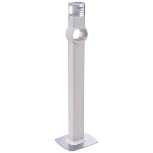 Purell FS6 Floor Stand Dispenser, Touch-Free in White