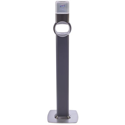 Purell FS6 Floor Stand Dispenser, Touch-Free in Graphite