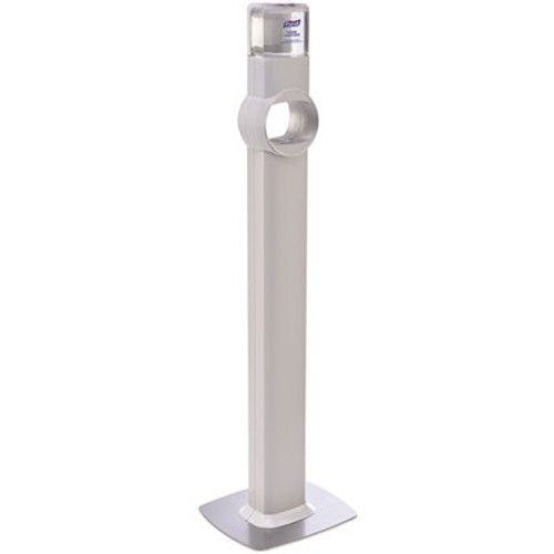 PURELL FS8 Floor Stand Dispenser Energy-on-the-Refill and SMARTLINK Capability, White