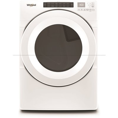 Whirlpool 7.4 cu. ft. 120-Volt Gas Vented Dryer in White with Intuitive Touch Controls, ENERGY STAR