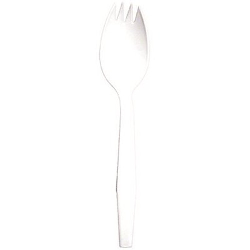 Nutri-Bon Spork Medium Weight White Bulk