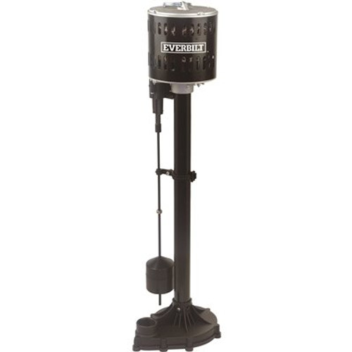 Everbilt 1/3 HP Plastic Pedestal Sump Pump