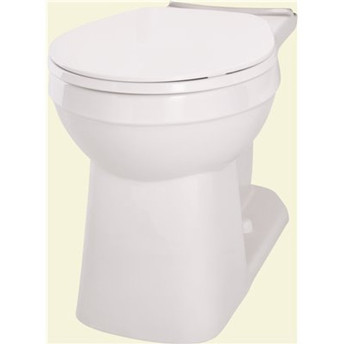 Gerber Plumbing Avalanche Elite 1.28/1.6 GPF ADA Round Front Toilet Bowl Only in White