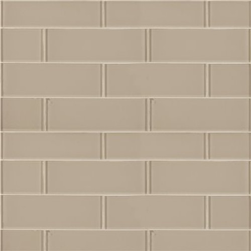 MSI Snowcap White 3 in. x 6 in. Glossy Glass Subway Wall Tile (5 sq. ft./Case) MSI Snowcap White 3 in. x 6 in. Glossy Glass Subway Wall Tile (5 sq. ft./Case)