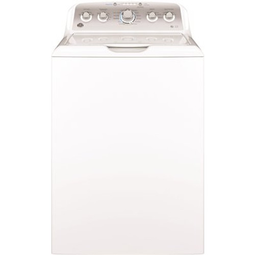 GE 4.6 cu. ft. High-Efficiency White Top Load Washer with Infusor, ENERGY STAR